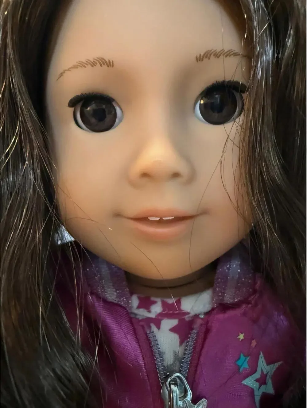 American Girl Truly Me 18-inch Doll #69 with Brown Eyes Brown Hair W/ Outfit box